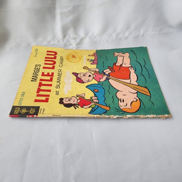 Marge's Little Lulu at Summer Camp #173 comic Book Gold Key September Vintage - Picture 6 of 11
